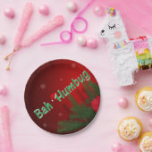 Bah Humbug Papieren Bordje (Feest)