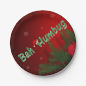 Bah Humbug Papieren Bordje (Voorkant)