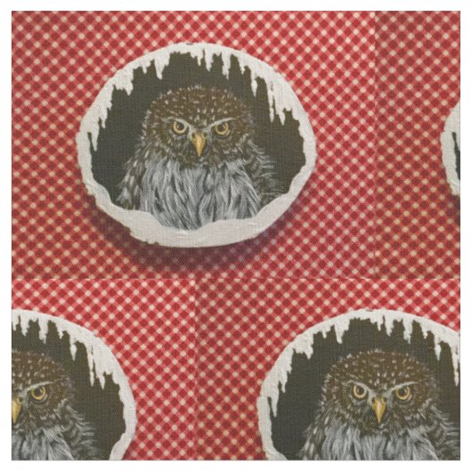 Bah Humbug Plaid Stof (Close Up)