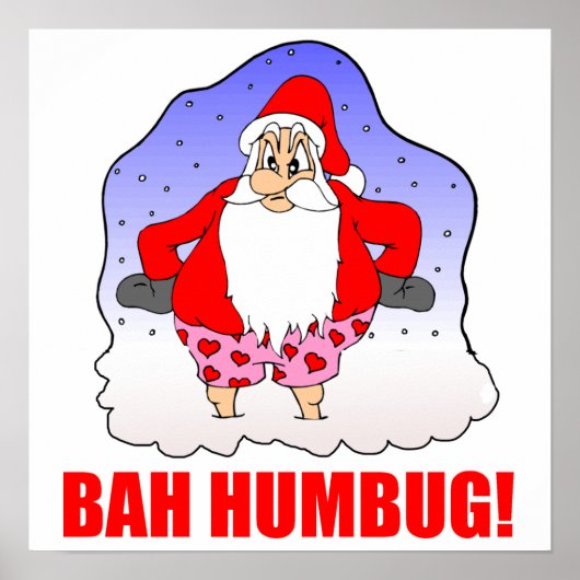 Bah Humbug Poster (Voorkant)