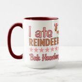 Bah Humbug Rendier mok - kies stijl & kleur (Links)