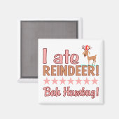 Bah Humbug Rendiermagneet Magneet (Voorkant / Achterkant)