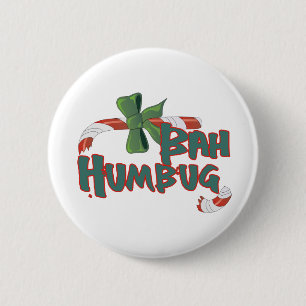 Bah Humbug! Ronde Button 5,7 Cm