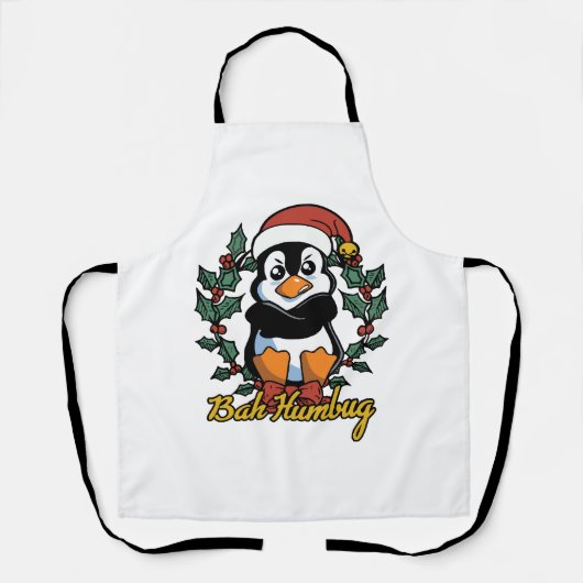 Bah Humbug Schort (Voorkant)