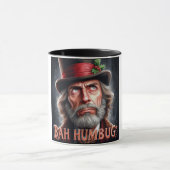 Bah Humbug Scrooge Christmas Mok (Midden)