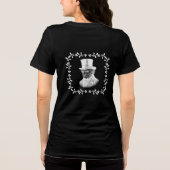 Bah Humbug Scrooge Dickens Christmas Carol Tri-Blend Shirt (Achterkant)