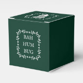 Bah Humbug Scrooge Dickens Kerstlied Bedankdoosjes (Voorkant Zijde)