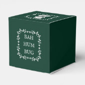 Bah Humbug Scrooge Dickens Kerstlied Bedankdoosjes (Achterkant)