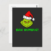 Bah Humbug Scrooge Essential Christmas Cartoon Briefkaart (Voorkant / Achterkant)