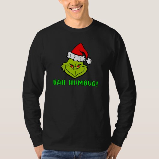 Bah Humbug Scrooge Essential Christmas Cartoon T-shirt (Voorkant)