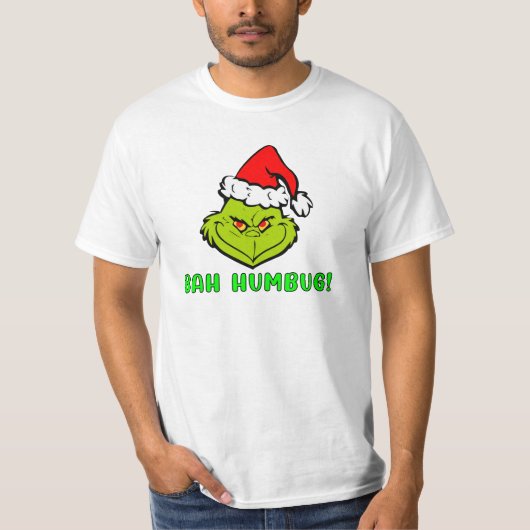 Bah Humbug Scrooge Essential Christmas Cartoon T-shirt (Voorkant)