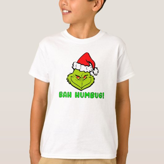 Bah Humbug Scrooge Essential Christmas Cartoon T-shirt (Voorkant)