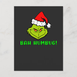 Bah Humbug Scrooge Essentiële Kerst Cartoon Briefkaart