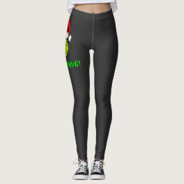 Bah Humbug Scrooge Essentiële Kerst Cartoon Leggings