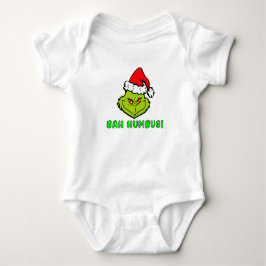 Bah Humbug Scrooge Essentiële Kerst Cartoon Romper
