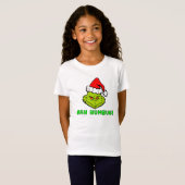 Bah Humbug Scrooge Essentiële Kerst Cartoon T-shirt (Voorkant volledig)