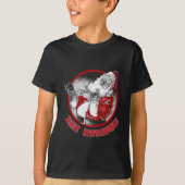 Bah Humbug! - Scrooge Santa Clause T-shirt (Voorkant)