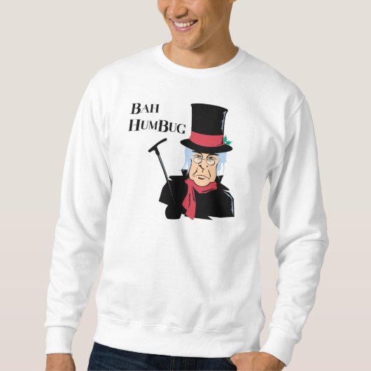 Bah Humbug Scrooge T-Shirt (Voorkant)