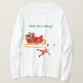 Bah Humbug Seizoen T-shirt (Design voorkant)