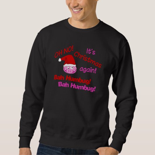 BAH HUMBUG shirt - kies stijl (Voorkant)