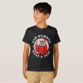 Bah Humbug Skull Hat Santa's Candy Christmas Pajam T-shirt (Voorkant volledig)