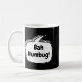 Bah Humbug Speech Bubble T Shirt Koffiemok (Links)