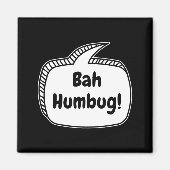 Bah Humbug Speech Bubble Toddler T Shirt  Magneet (Voorkant)