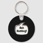 Bah Humbug Speech Bubble Toddler T Shirt  Sleutelhanger (Voorkant)