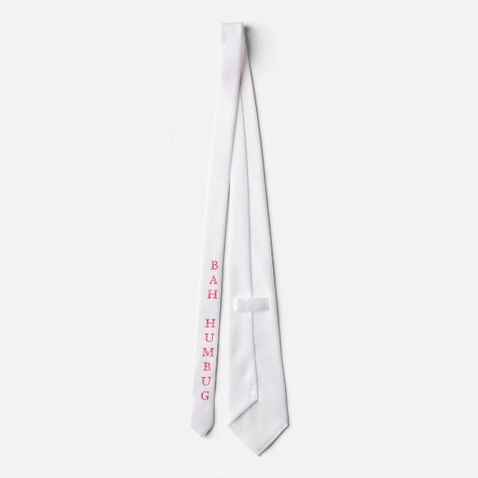 BAH HUMBUG STROPDAS (Achterkant)