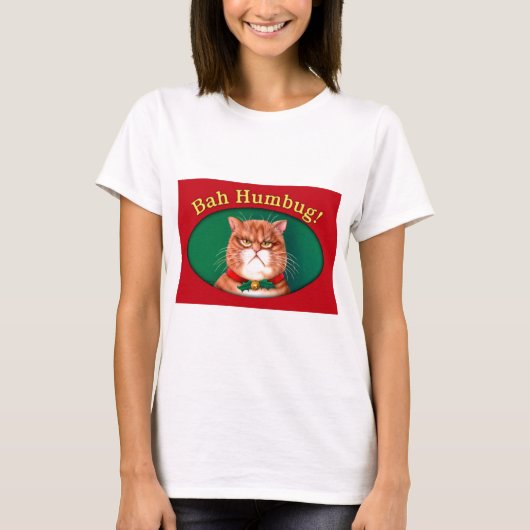 Bah Humbug T-shirt (Voorkant)
