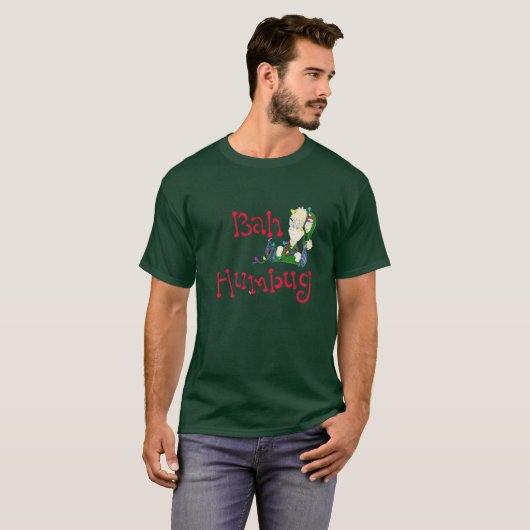 Bah-Humbug T-shirt (Voorkant volledig)