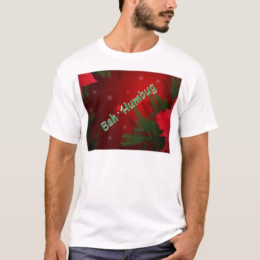 Bah humbug t-shirt (Voorkant)