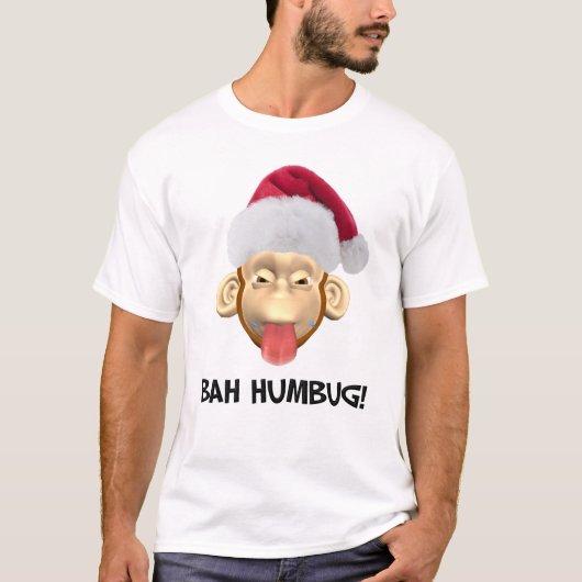Bah Humbug t-shirt (Voorkant)