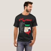Bah! Humbug! T-shirt (Voorkant volledig)