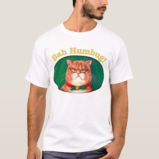 Bah Humbug T-shirt (Voorkant)