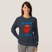 Bah Humbug T-Shirt - Gepersonaliseerd (Voorkant volledig)