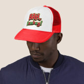 Bah Humbug Trucker Hat Pet (In situ)