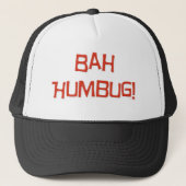 Bah Humbug Trucker Pet (Voorkant)