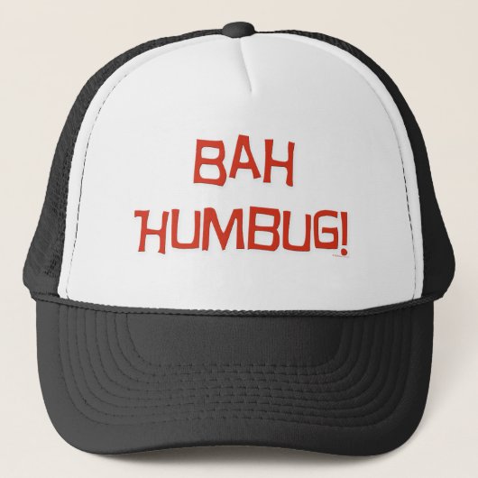 Bah Humbug Trucker Pet (Voorkant)