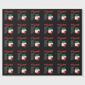 BAH HUMBUG verpakkingspapier! Cadeaupapier (Vlak)