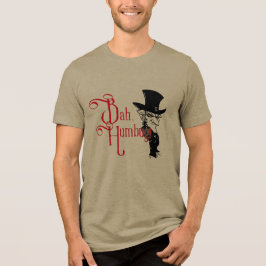 Bah Humbug Victoriaanse Heren Kerst T-Shirt