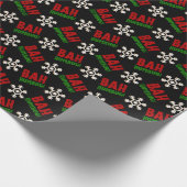 Bah Humbug Wrapping Paper Cadeaupapier (Hoek)