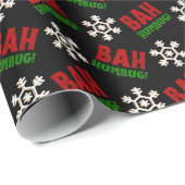 Bah Humbug Wrapping Paper Cadeaupapier (Rol Hoek)