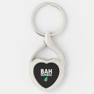 Bah Humbug Xmas Stinkt Grappig Anti Kerst Grumpy Sleutelhanger