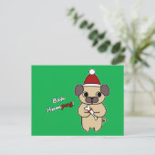 Bah Humpug! 1 Feestdagenkaart (Staand voorkant)