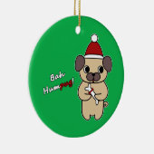 Bah Humpug! 1 Keramisch Ornament (Rechts)