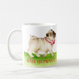 Bah humpug! Ik heb een break dog waterverf Koffiemok