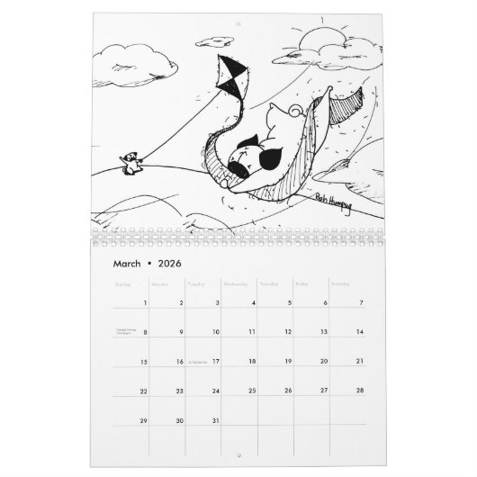 Bah Humpug kalender 2016 (Mar 2026)