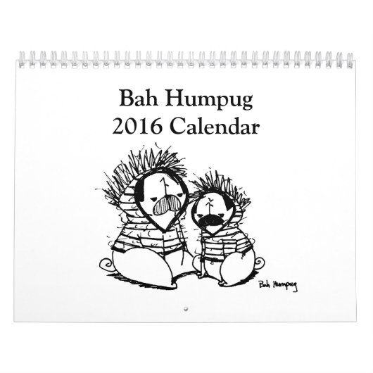Bah Humpug kalender 2016 (Hoes)