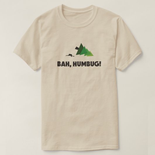 bah , kerstmis t-shirt (Design voorkant)